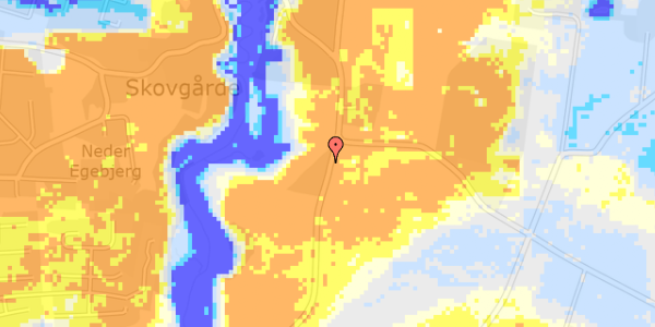 Ekstrem regn på Vandmøllevej 23