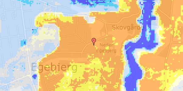 Ekstrem regn på Vandværksvej 30