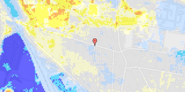 Ekstrem regn på Vestergade 35