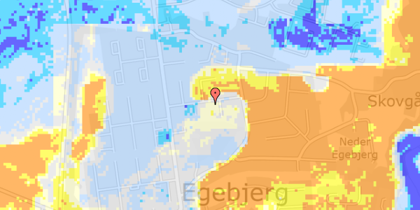 Ekstrem regn på Vesterhøjsvej 19