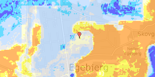 Ekstrem regn på Vesterhøjsvej 25