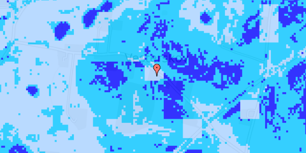 Ekstrem regn på Vesterskovvej 25