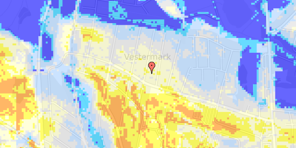 Ekstrem regn på Vestervang 26