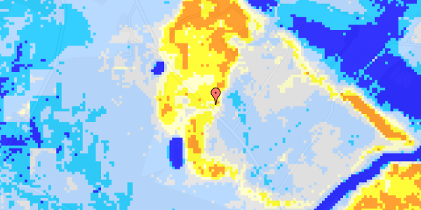 Ekstrem regn på Vinten Skovvej 56