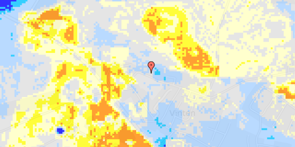 Ekstrem regn på Vintenvej 7