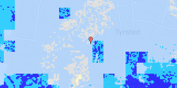 Ekstrem regn på Violvej 175