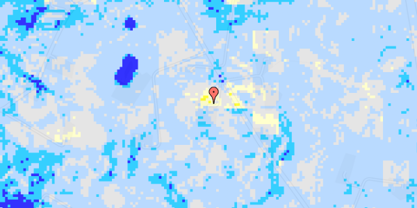 Ekstrem regn på Østbirkvej 35