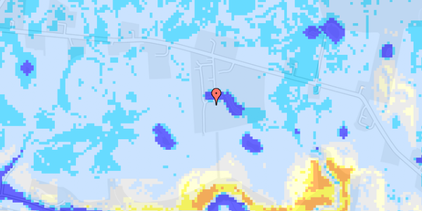 Ekstrem regn på Brandbjergvej 12G, st. 