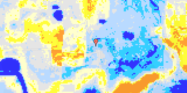 Ekstrem regn på Gl. Viborgvej 1