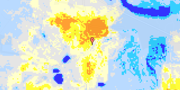 Ekstrem regn på Gl. Viborgvej 6