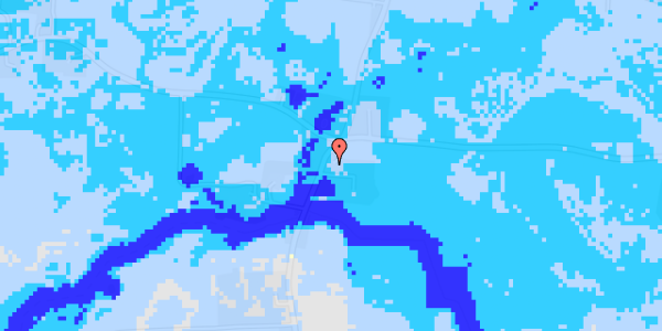 Ekstrem regn på Hvejselvej 40