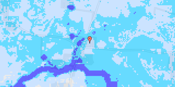 Ekstrem regn på Hvejselvej 44, st. 