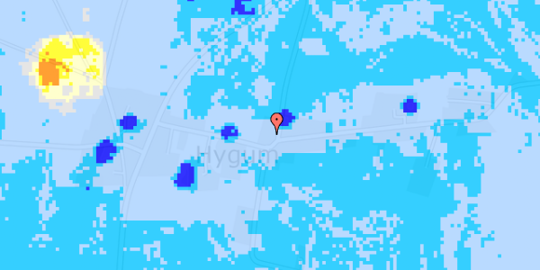 Ekstrem regn på Hygumvej 17