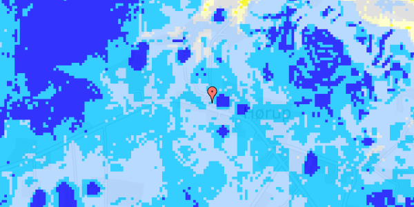 Ekstrem regn på Hørupvej 1A