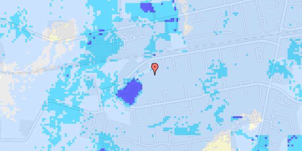 Ekstrem regn på Ringvejen 205