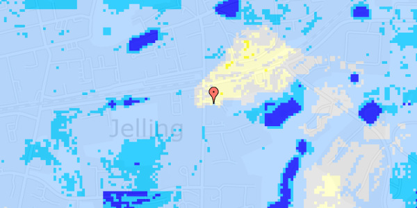 Ekstrem regn på Skovgade 23S