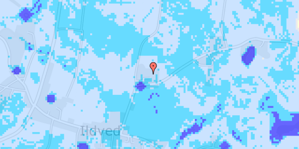 Ekstrem regn på Østermarksvej 1