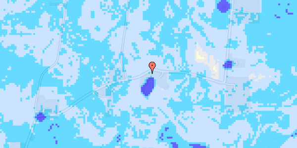 Ekstrem regn på Østermarksvej 6A