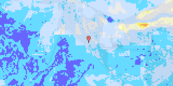 Ekstrem regn på Aksel Nielsens Vej 2