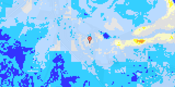 Ekstrem regn på Aksel Nielsens Vej 10