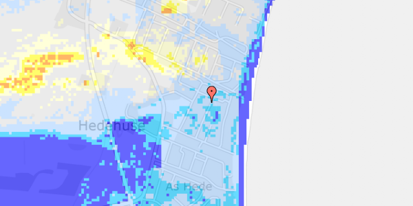 Ekstrem regn på As Hedegård 17