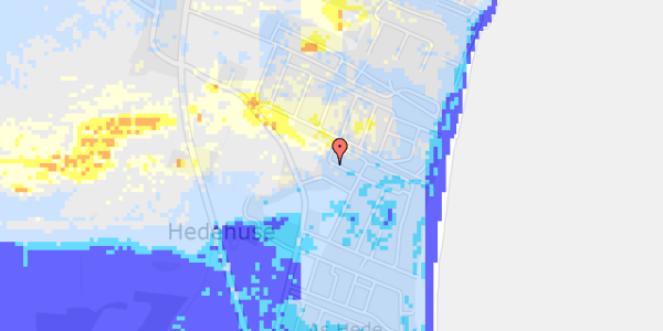 Ekstrem regn på As Hedegård 100