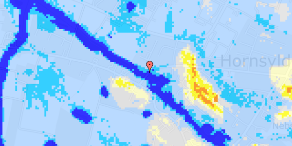 Ekstrem regn på Bakkevej 22