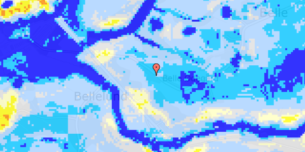 Ekstrem regn på Bellevej 27