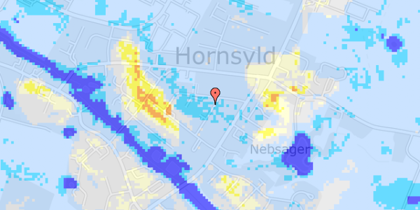 Ekstrem regn på Birkevej 2