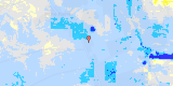 Ekstrem regn på Bjerrevej 325