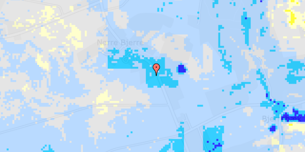 Ekstrem regn på Bjerrevej 326