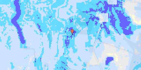 Ekstrem regn på Bjerrevej 394