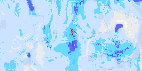 Ekstrem regn på Bjerrevej 400