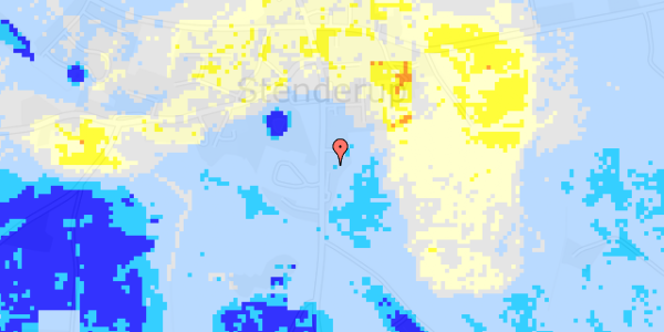 Ekstrem regn på Bråvej 11