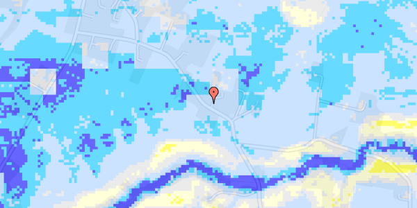 Ekstrem regn på Bygaden 35