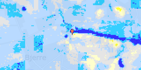 Ekstrem regn på Dybdalsvej 26