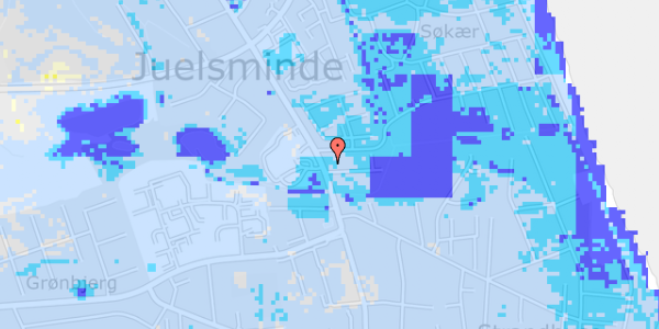 Ekstrem regn på Enghaven 1A