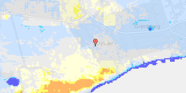 Ekstrem regn på Fjordvej 18