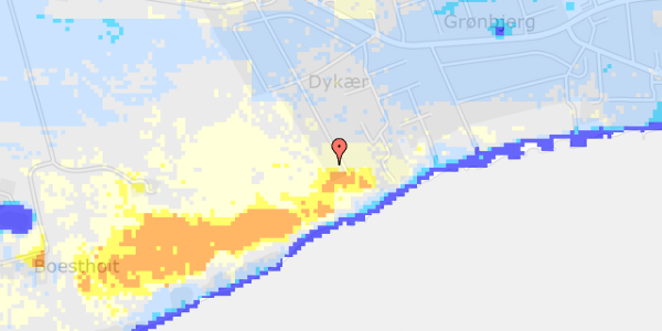 Ekstrem regn på Fjordvej 36