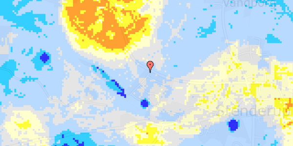 Ekstrem regn på Fuglkær 2