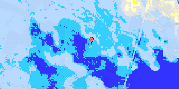 Ekstrem regn på Gludvej 43