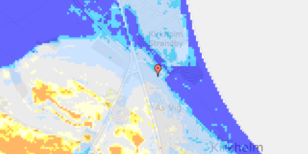 Ekstrem regn på Hauløkke 1