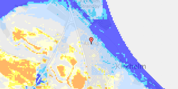 Ekstrem regn på Hauløkke 9