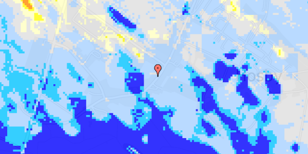 Ekstrem regn på Hosby Langgade 19