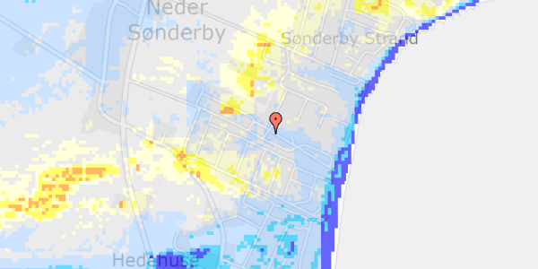 Ekstrem regn på Karl Nielsens Vej 14