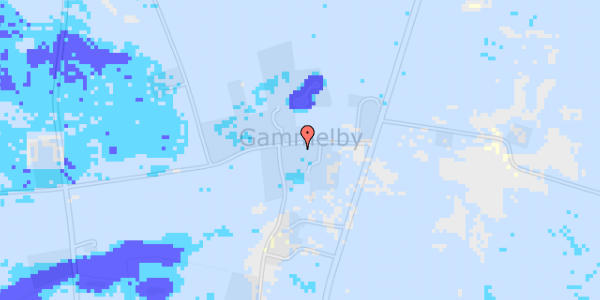 Ekstrem regn på Kalmarvej 16