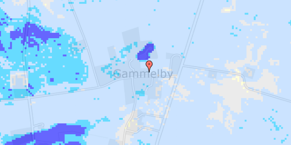 Ekstrem regn på Kalmarvej 17