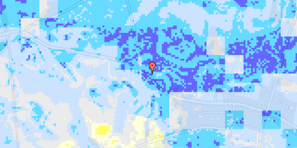 Ekstrem regn på Kirkedalsvej 1