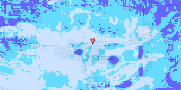 Ekstrem regn på Koksfourt 4