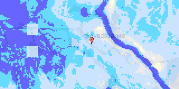 Ekstrem regn på Korsbækdal 10